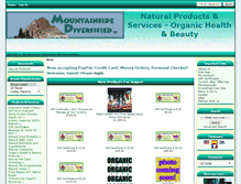 Tablet Screenshot of mountainside-diversified.com